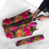 Hibiscus Flower Hawaiian Yellow Print Umbrella-grizzshop