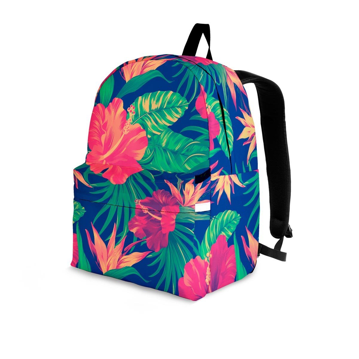 Hibiscus Hawaiian Flower Print Backpack-grizzshop