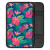 Hibiscus Hawaiian Flower Print Car Console Cover-grizzshop