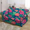 Hibiscus Hawaiian Flower Print Loveseat Cover-grizzshop