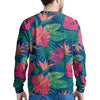 Hibiscus Hawaiian Flower Print Men's Sweatshirt-grizzshop