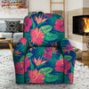 Hibiscus Hawaiian Flower Print Recliner Cover-grizzshop