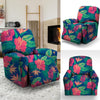 Hibiscus Hawaiian Flower Print Recliner Cover-grizzshop