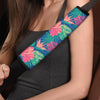 Hibiscus Hawaiian Flower Print Seat Belt Cover-grizzshop