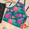 Hibiscus Hawaiian Flower Print Women's Apron-grizzshop