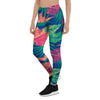 Hibiscus Hawaiian Flower Print Women's Leggings-grizzshop