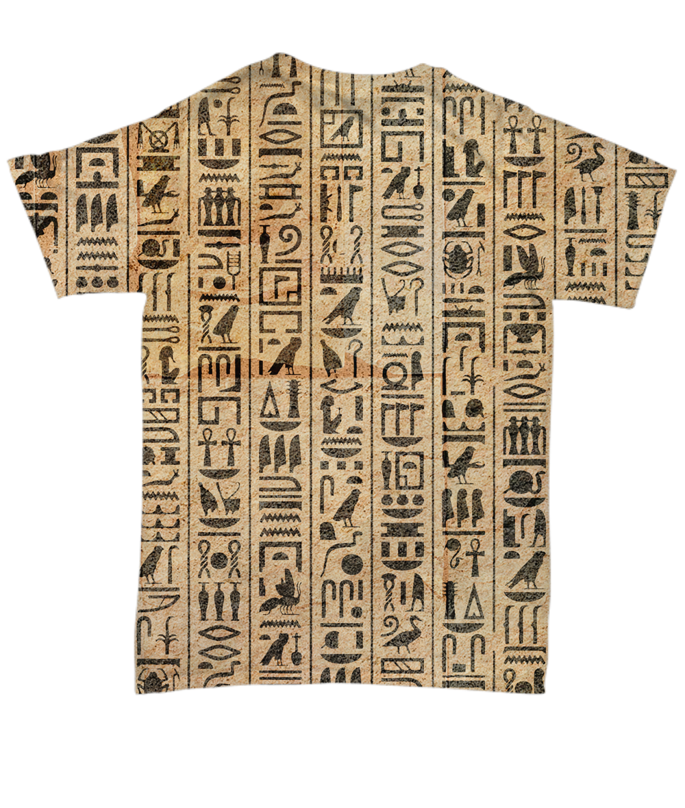 Hieroglyphics Egypt T-Shirt-grizzshop