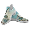 High Mountain Print White Athletic Shoes-grizzshop