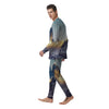 Himalayan Moutain Print Men's Pajamas-grizzshop