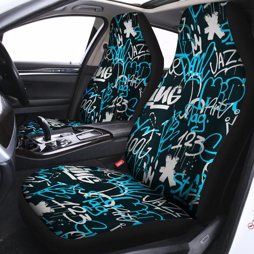 Hiphop Airbrush Print Car Seat Covers-grizzshop