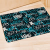 Hiphop Airbrush Print Door Mat-grizzshop