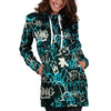 Hiphop Airbrush Print Hoodie Dress-grizzshop