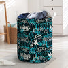 Hiphop Airbrush Print Laundry Basket-grizzshop