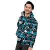 Hiphop Airbrush Print Men's Hoodie-grizzshop