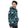 Hiphop Airbrush Print Men's Hoodie-grizzshop