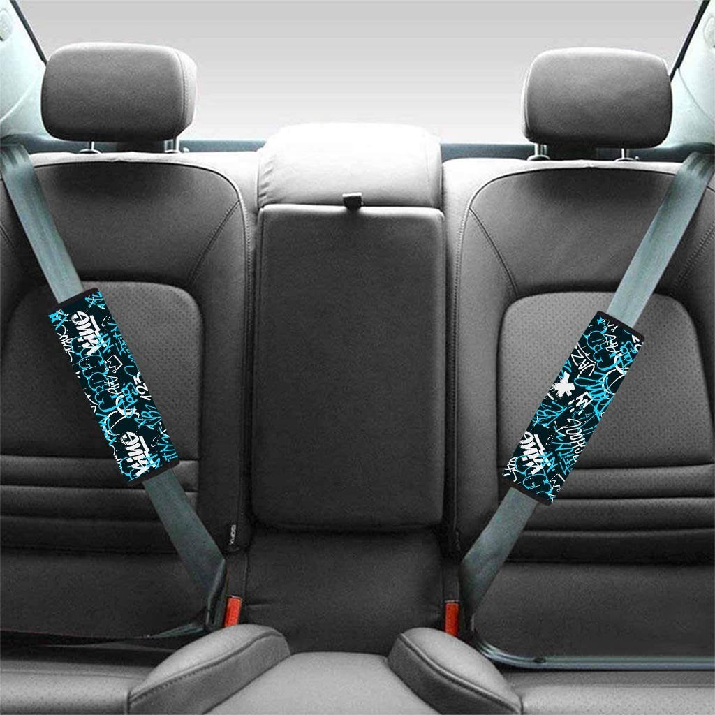 Hiphop Airbrush Print Seat Belt Cover-grizzshop