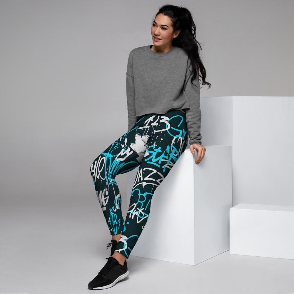 Hiphop Airbrush Print Women's Joggers-grizzshop