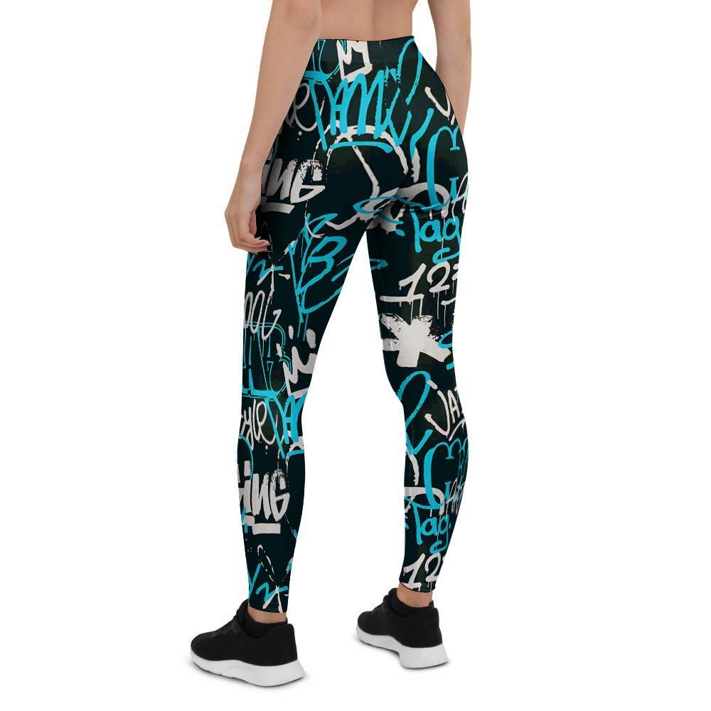 Hiphop Airbrush Print Women's Leggings-grizzshop