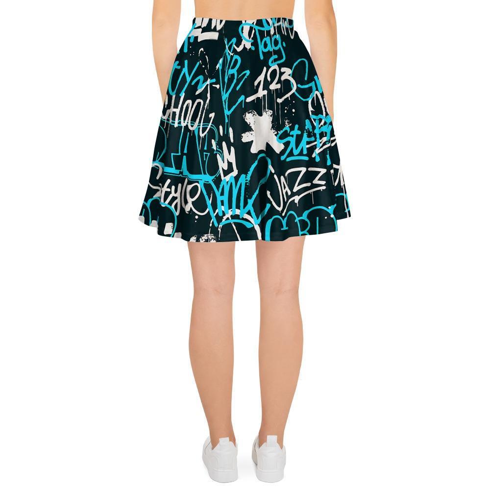 Hiphop Airbrush Print Women's Skirt-grizzshop