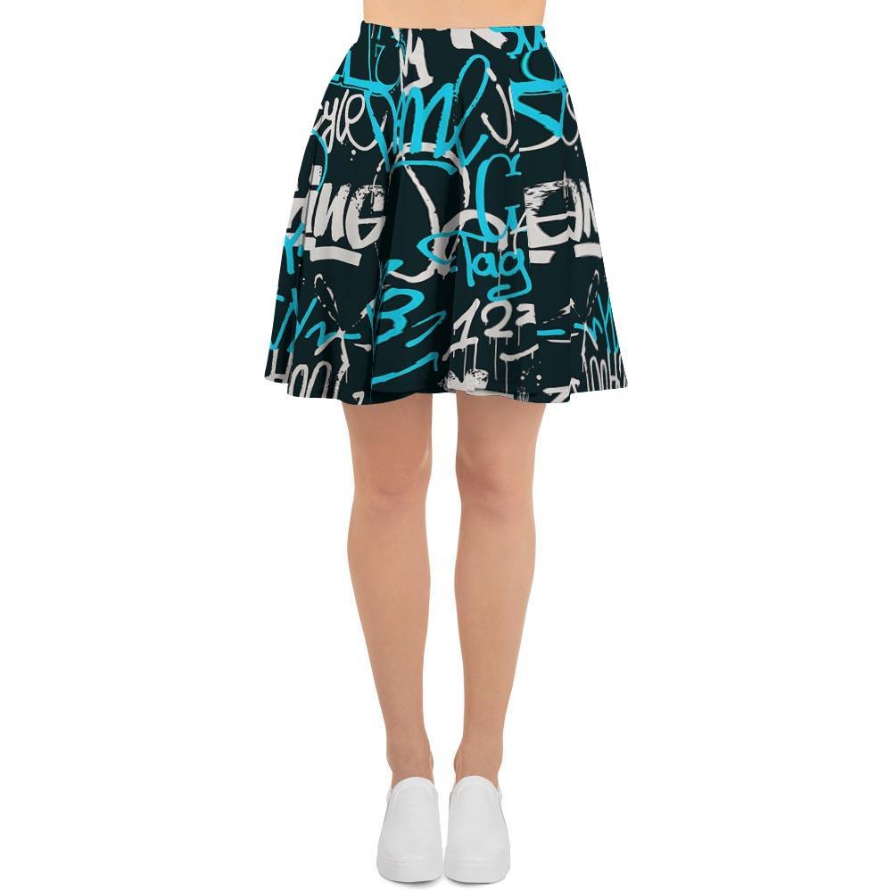 Hiphop Airbrush Print Women's Skirt-grizzshop