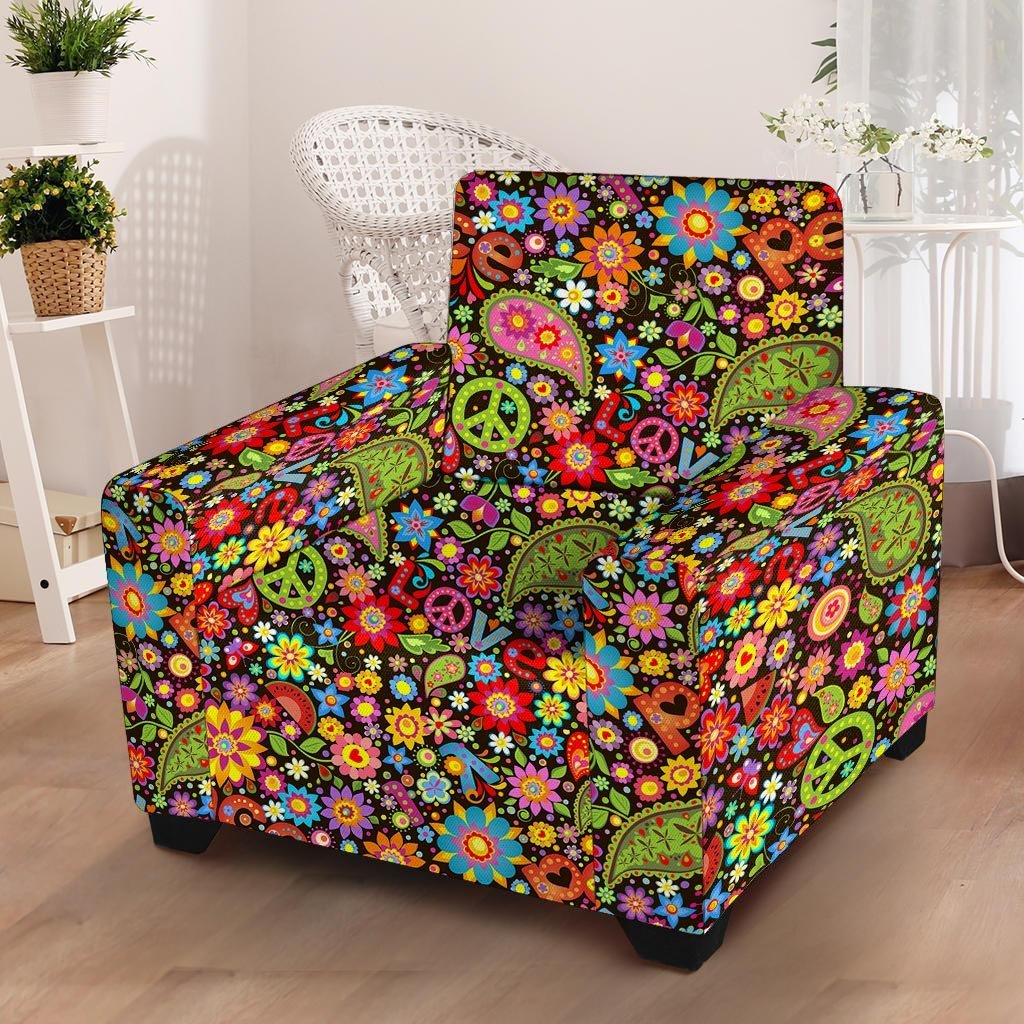 Hippe Peace Armchair Cover-grizzshop