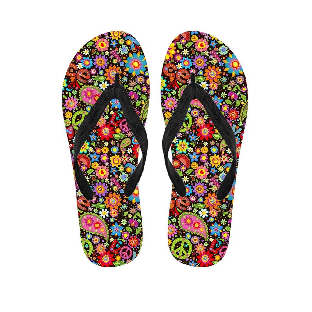 Hippe Peace Men's Flip Flops-grizzshop