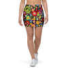 Hippe Peace Mini Skirt-grizzshop