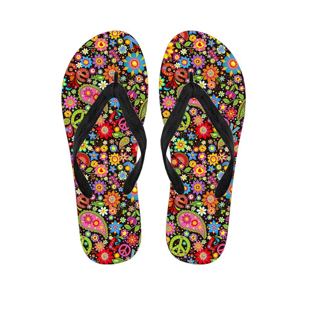 Hippe Peace Women's Flip Flops-grizzshop