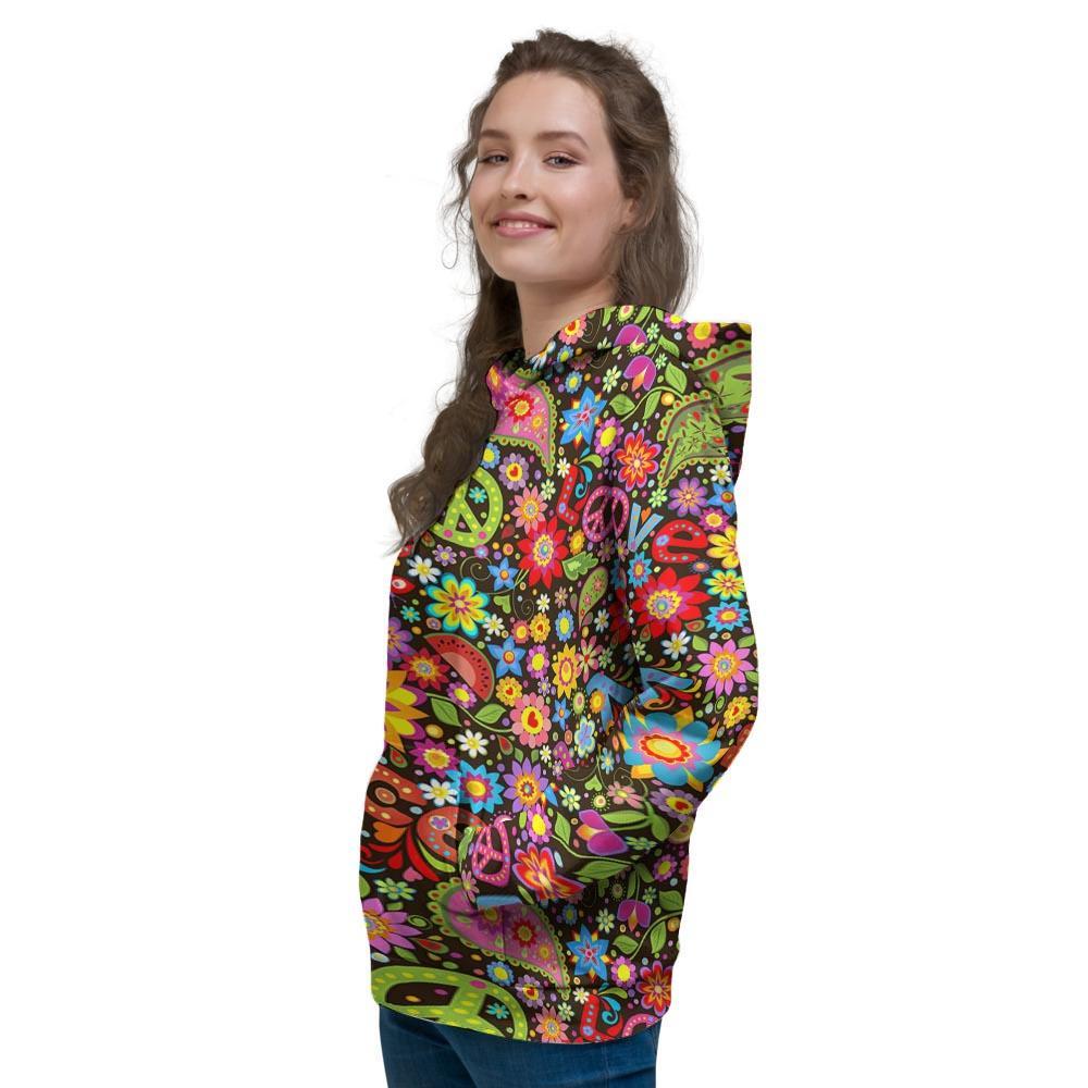 Hippe Peace Women's Hoodie-grizzshop