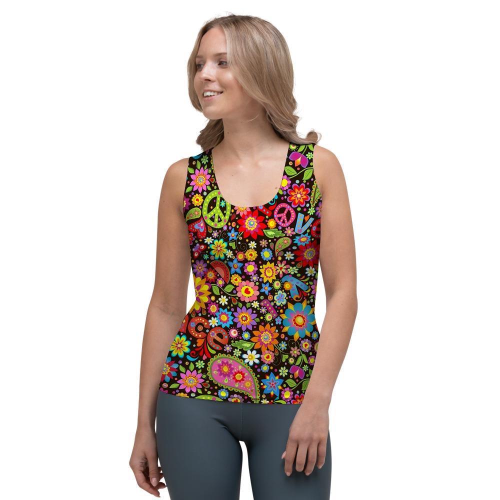 Hippe Peace Women's Tank Top-grizzshop