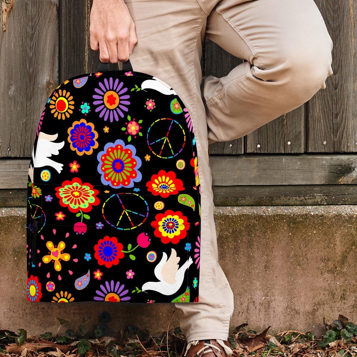 Hippie And Drove Backpack-grizzshop