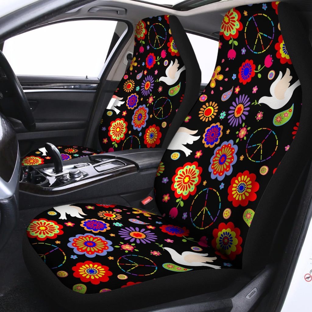 Hippie And Drove Car Seat Covers-grizzshop