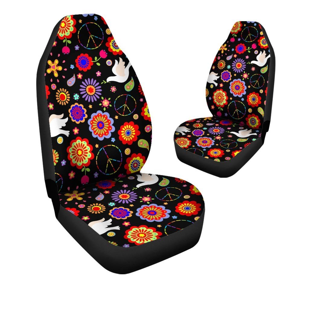 Hippie And Drove Car Seat Covers-grizzshop