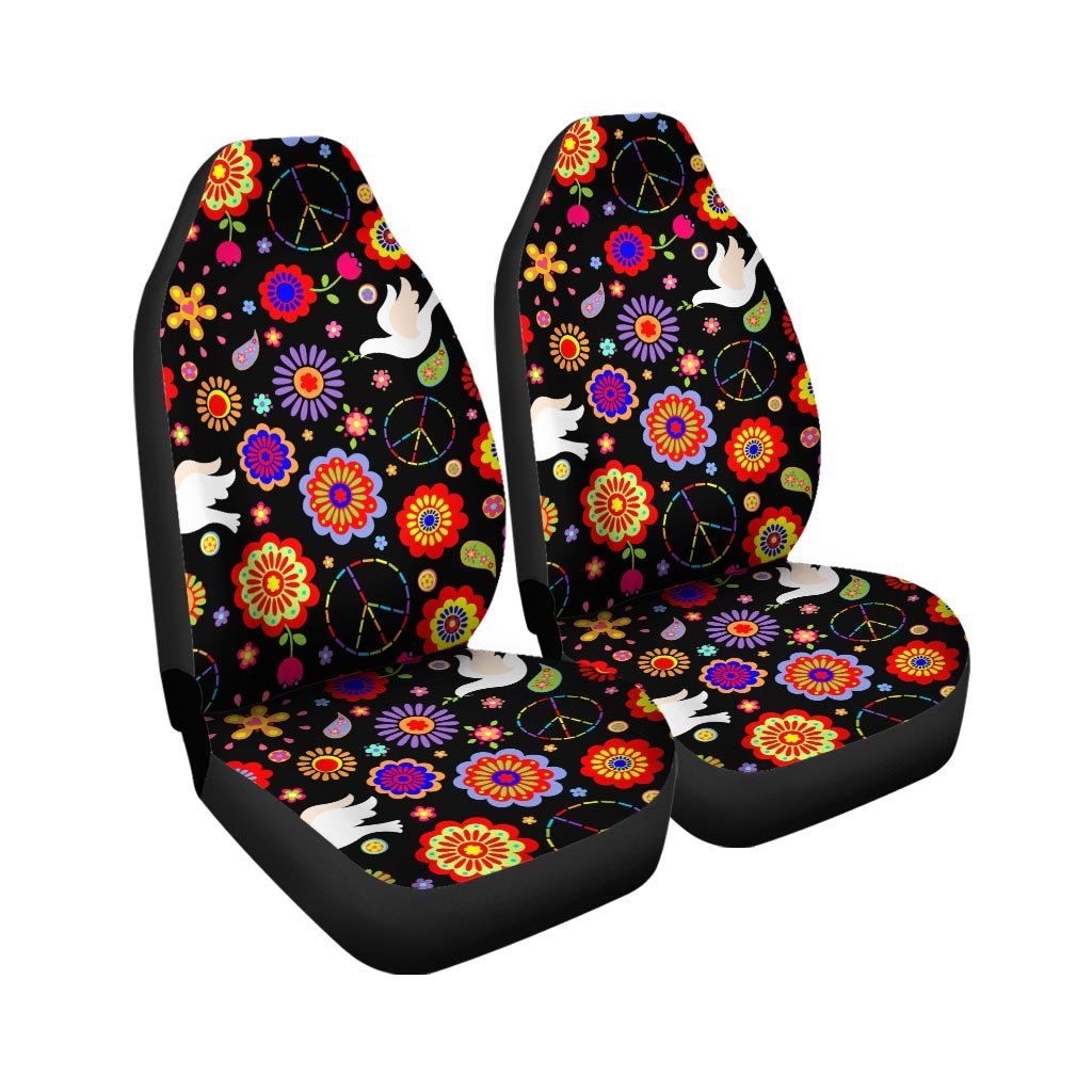 Hippie And Drove Car Seat Covers-grizzshop