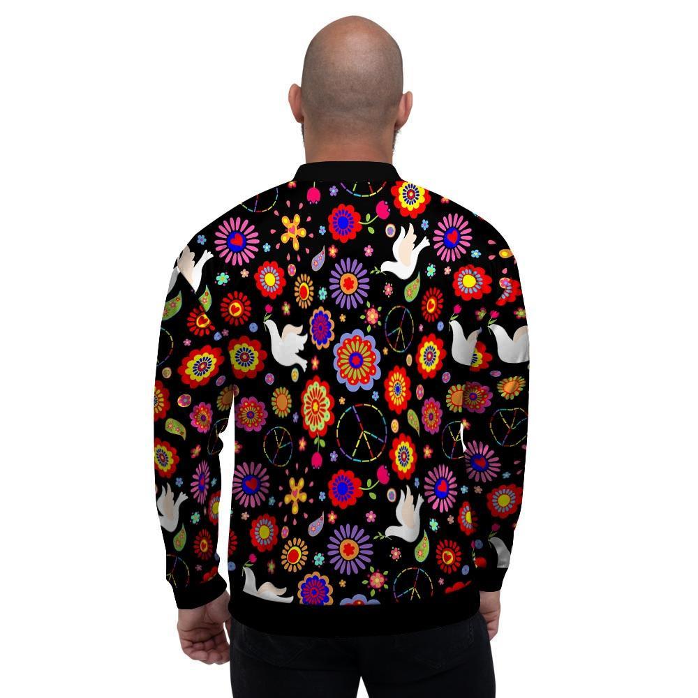 Hippie And Drove Men's Bomber Jacket-grizzshop