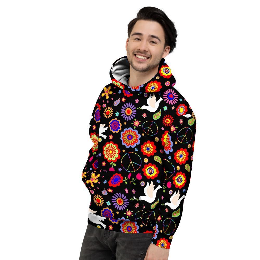 Hippie And Drove Men's Hoodie-grizzshop