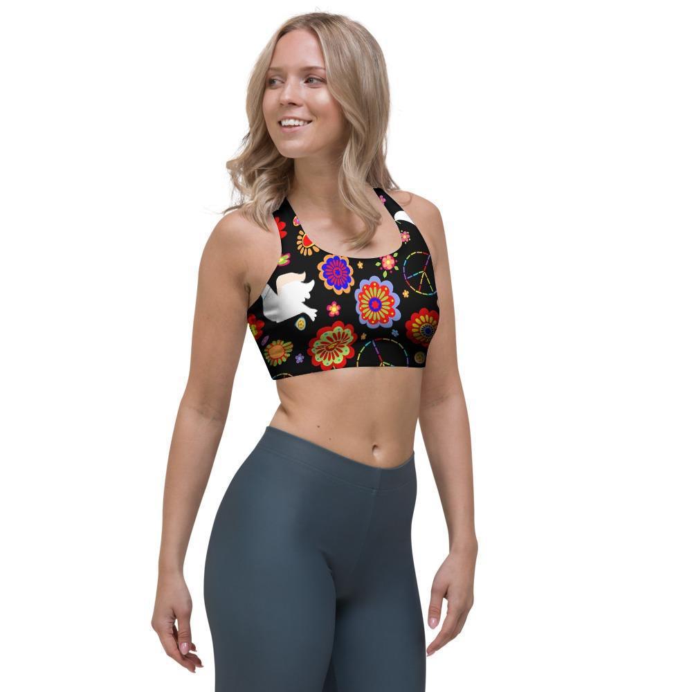 Hippie And Drove Sports Bra-grizzshop