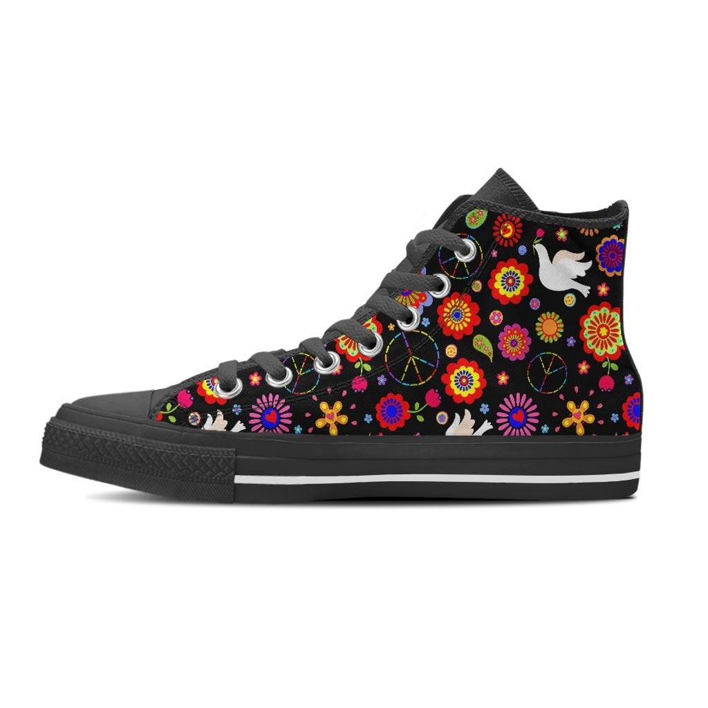 Hippie And Drove Women's High Top Shoes-grizzshop