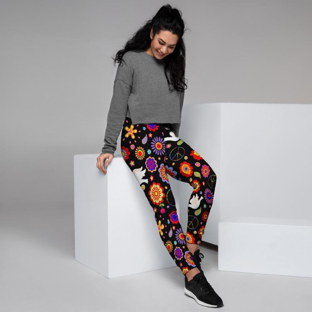 Hippie And Drove Women's Joggers-grizzshop