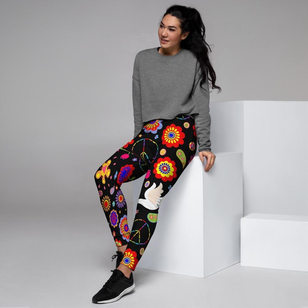 Hippie And Drove Women's Joggers-grizzshop