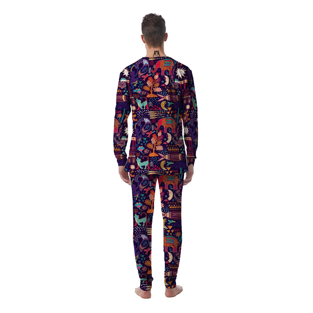 Hippie Aztec Men's Pajamas-grizzshop