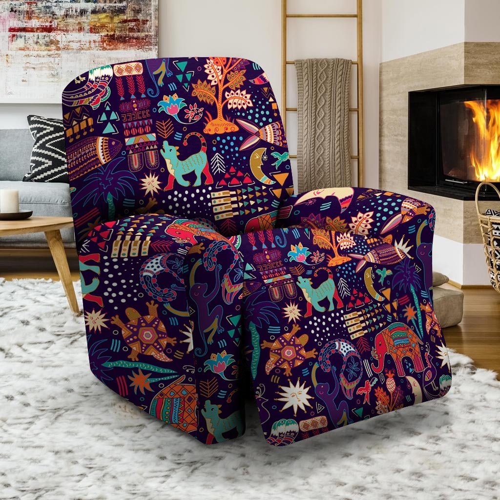 Hippie Aztec Recliner Cover-grizzshop