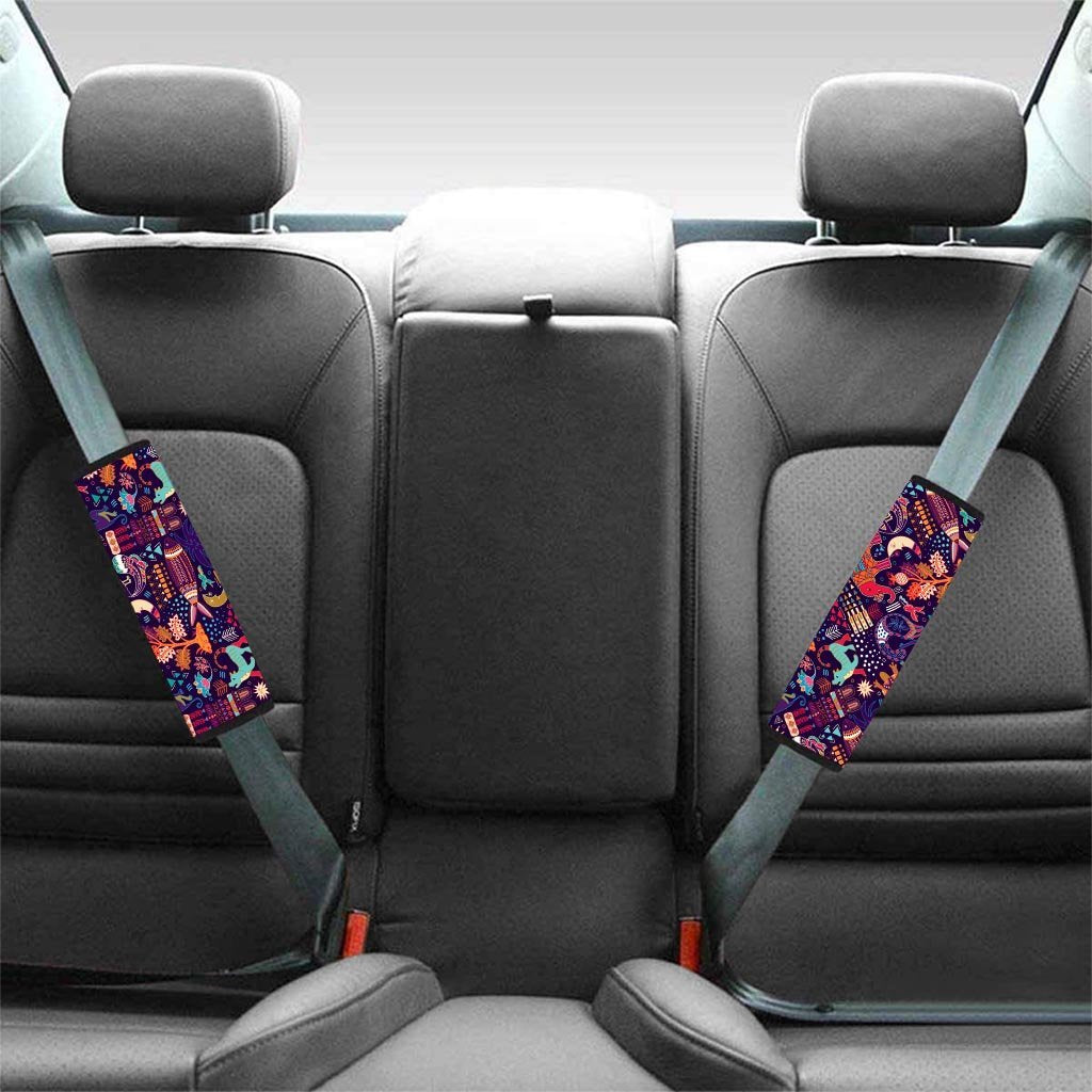 Hippie Aztec Seat Belt Cover-grizzshop