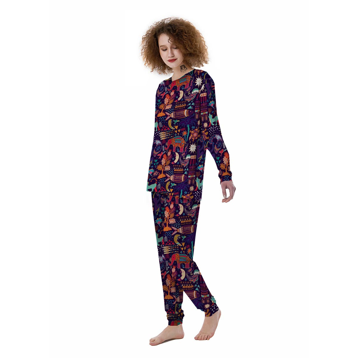 Hippie Aztec Women's Pajamas-grizzshop