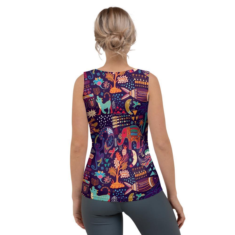 Hippie Aztec Women's Tank Top-grizzshop