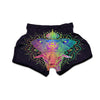 Hippie Elephant Indian Boho Print Muay Thai Boxing Shorts-grizzshop