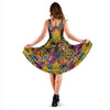 Hippie Flame Psychedelic Trippy Dress-grizzshop