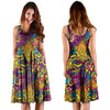 Hippie Flame Psychedelic Trippy Dress-grizzshop