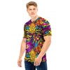 Hippie Flame Psychedelic Trippy Men T Shirt-grizzshop