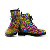 Hippie Flame Psychedelic Trippy Men's Boots-grizzshop